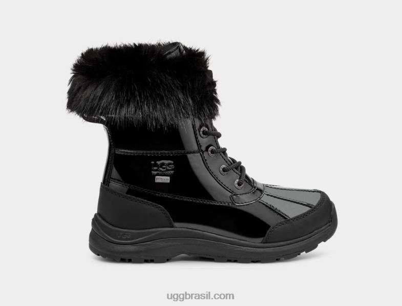 preto 4VTTD591 UGG mulheres patente da bota adirondack iii