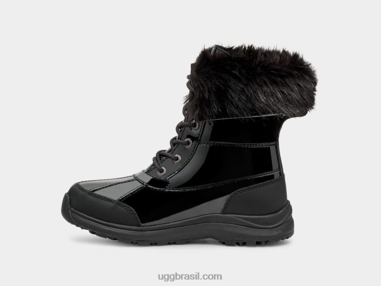 preto 4VTTD591 UGG mulheres patente da bota adirondack iii