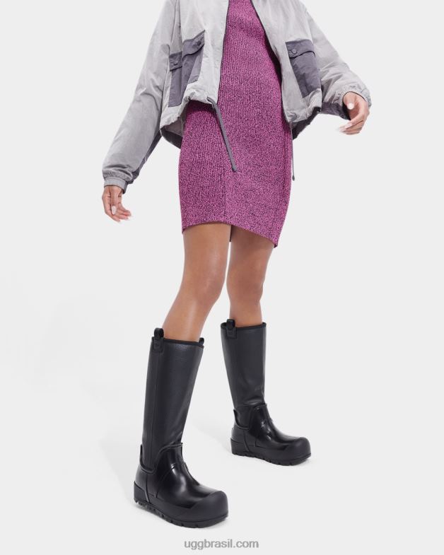 preto 4VTTD667 UGG mulheres nuvem de chuva alta