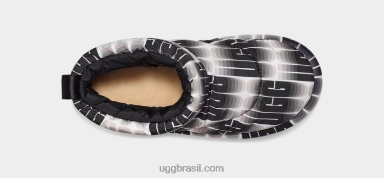 Preto branco 4VTTD697 UGG mulheres clássico maxi comprimento de onda mini
