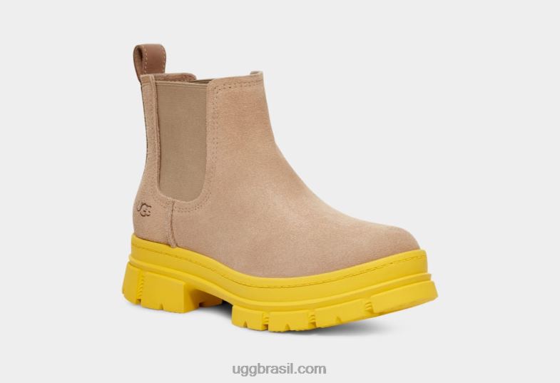 areia 4VTTD664 UGG mulheres camurça ashton chelsea