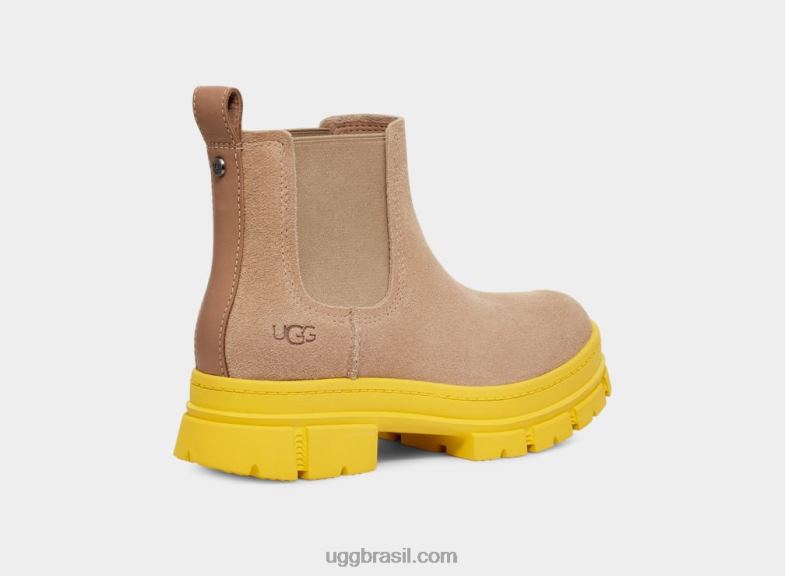 areia 4VTTD664 UGG mulheres camurça ashton chelsea