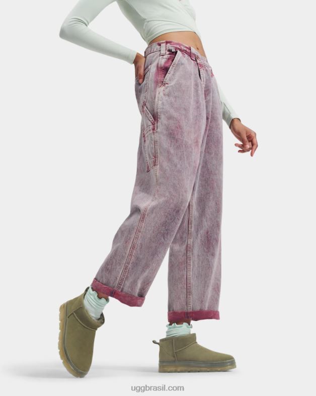 azeitona queimada 4VTTD789 UGG mulheres clássico ultra mini claro