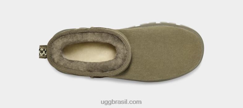 azeitona queimada 4VTTD789 UGG mulheres clássico ultra mini claro