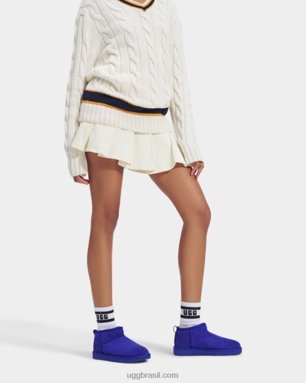 azul marinho 4VTTD636 UGG mulheres clássico ultra mini