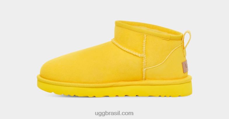 canário 4VTTD638 UGG mulheres clássico ultra mini