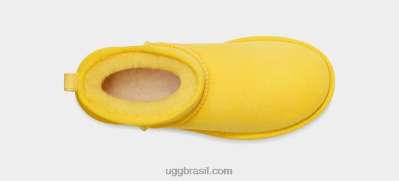 canário 4VTTD638 UGG mulheres clássico ultra mini