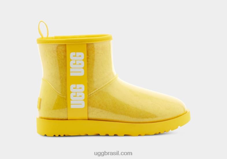 canário 4VTTD779 UGG mulheres clássico transparente mini