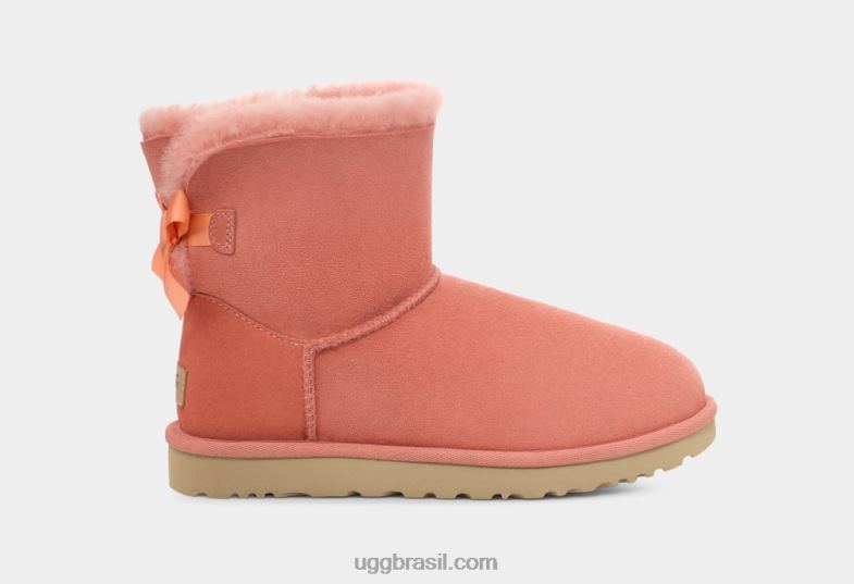casca de caranguejo 4VTTD38 UGG mulheres bota mini bailey bow ii