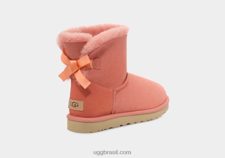 casca de caranguejo 4VTTD38 UGG mulheres bota mini bailey bow ii