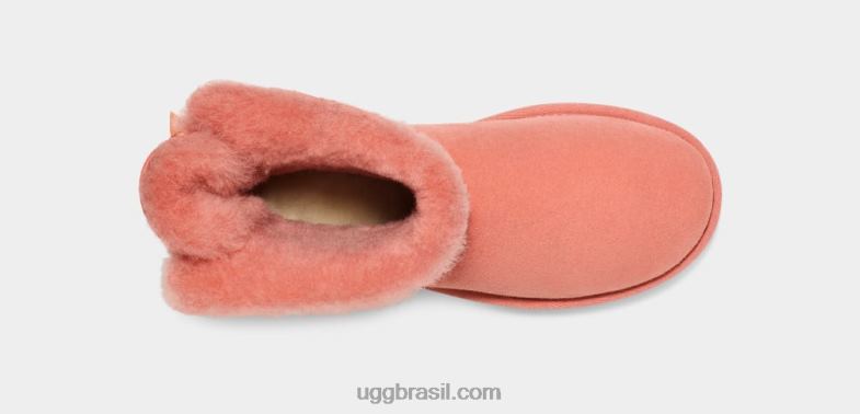 casca de caranguejo 4VTTD38 UGG mulheres bota mini bailey bow ii