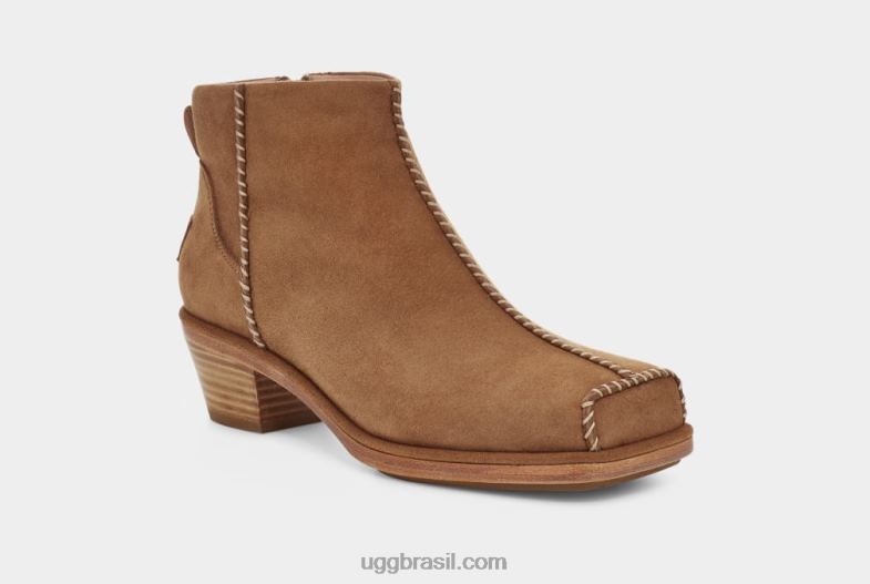 castanha 4VTTD26 UGG mulheres + bota cowboy eckhaus latta block