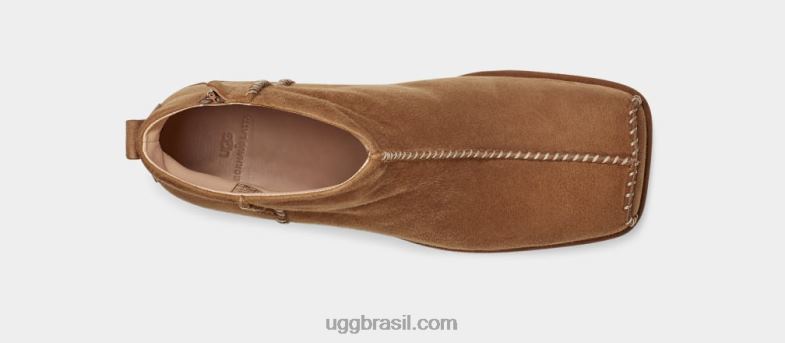 castanha 4VTTD26 UGG mulheres + bota cowboy eckhaus latta block