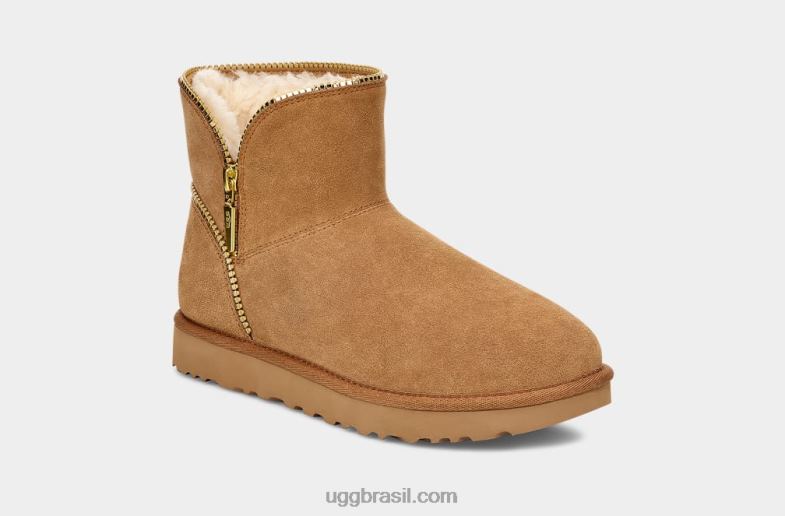 castanha 4VTTD30 UGG mulheres mini florença