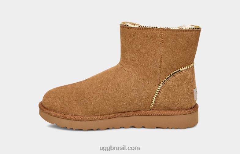 castanha 4VTTD30 UGG mulheres mini florença