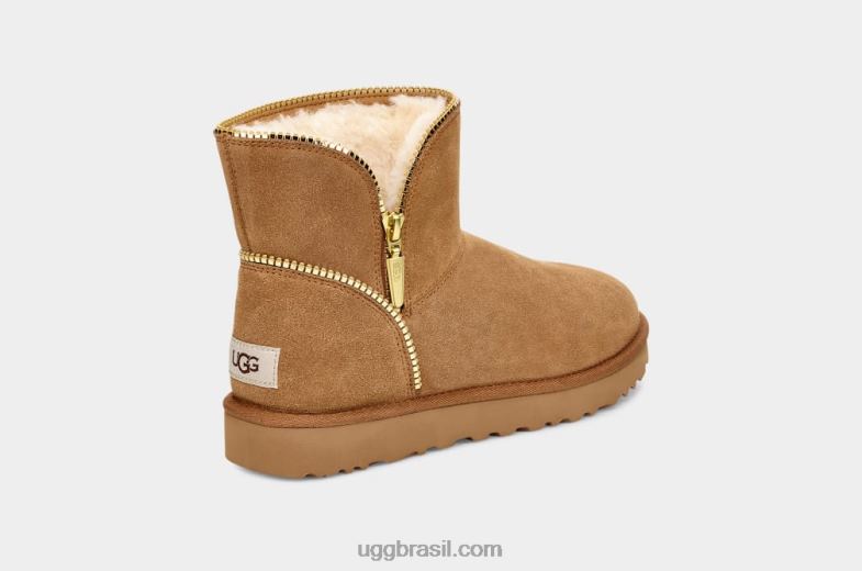 castanha 4VTTD30 UGG mulheres mini florença