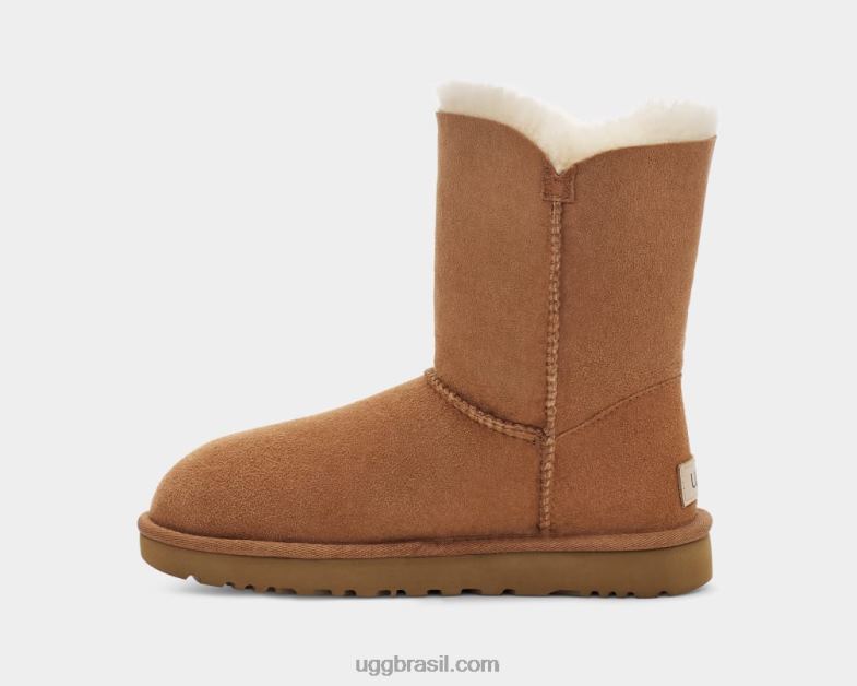 castanha 4VTTD355 UGG mulheres botão bailey ii