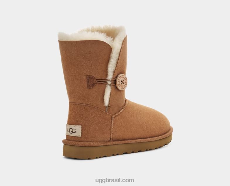 castanha 4VTTD355 UGG mulheres botão bailey ii