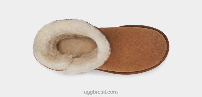 castanha 4VTTD355 UGG mulheres botão bailey ii