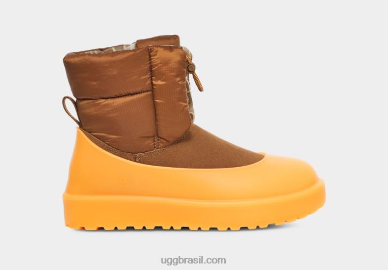 castanha 4VTTD520 UGG mulheres botão maxi clássico