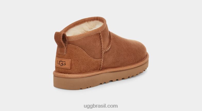castanha 4VTTD561 UGG mulheres clássico ultra mini
