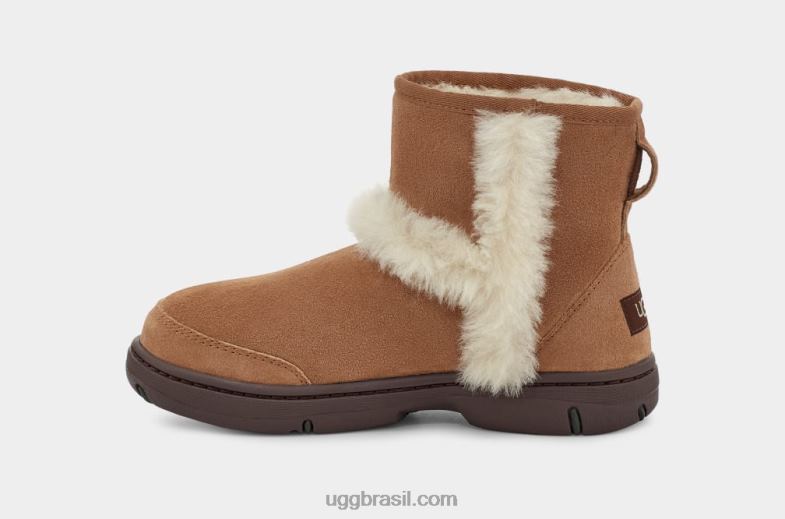 castanha 4VTTD571 UGG mulheres sunburst mini