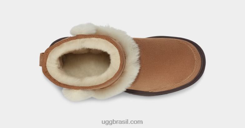 castanha 4VTTD571 UGG mulheres sunburst mini