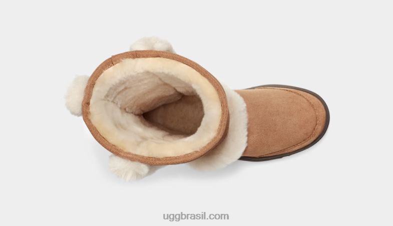 castanha 4VTTD594 UGG mulheres raio de sol alto