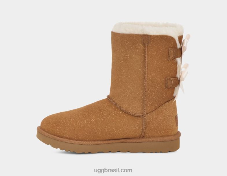 castanha 4VTTD631 UGG mulheres arco bailey brilho