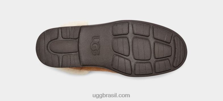 castanha 4VTTD663 UGG mulheres renda aconchegante Harrison