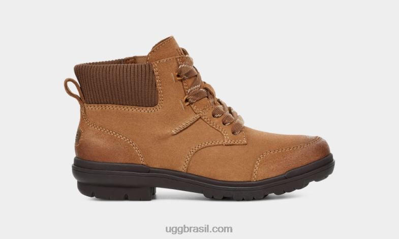 castanha 4VTTD694 UGG mulheres tornozelo Habsburgo