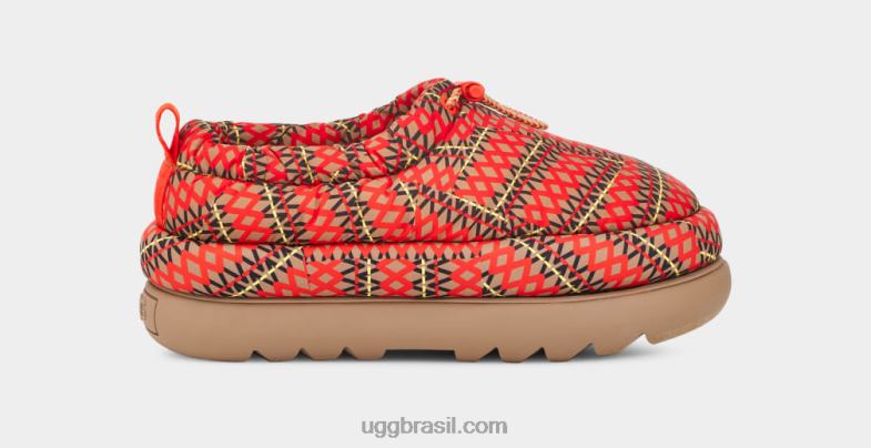 castanha 4VTTD698 UGG mulheres tamanco de trança de herança maxi