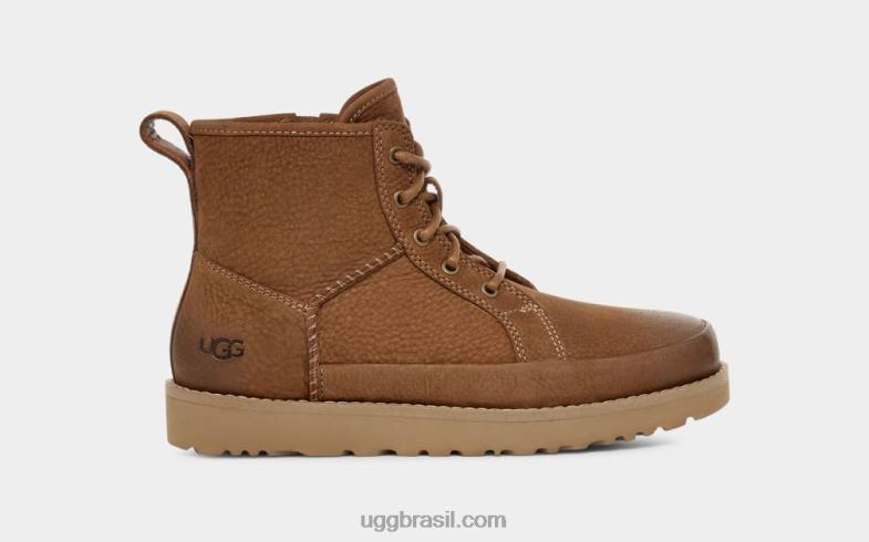 castanha 4VTTD708 UGG mulheres renda desconstruída