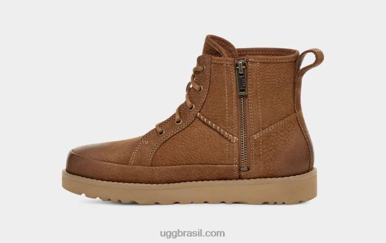 castanha 4VTTD708 UGG mulheres renda desconstruída