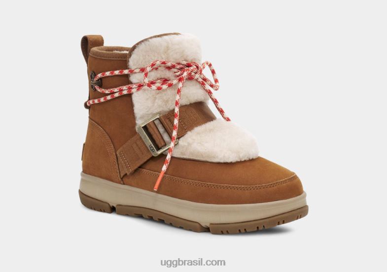 castanha 4VTTD742 UGG mulheres alpinista clássico do tempo