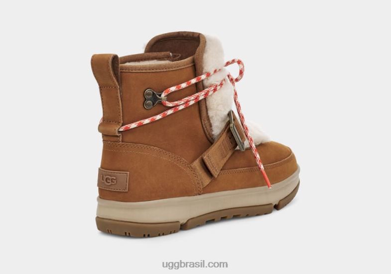 castanha 4VTTD742 UGG mulheres alpinista clássico do tempo