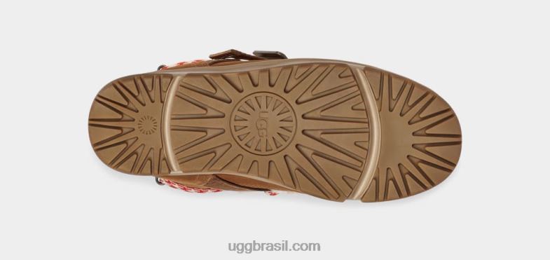 castanha 4VTTD742 UGG mulheres alpinista clássico do tempo