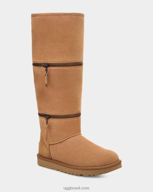 castanha 4VTTD756 UGG mulheres clássico ultra alto
