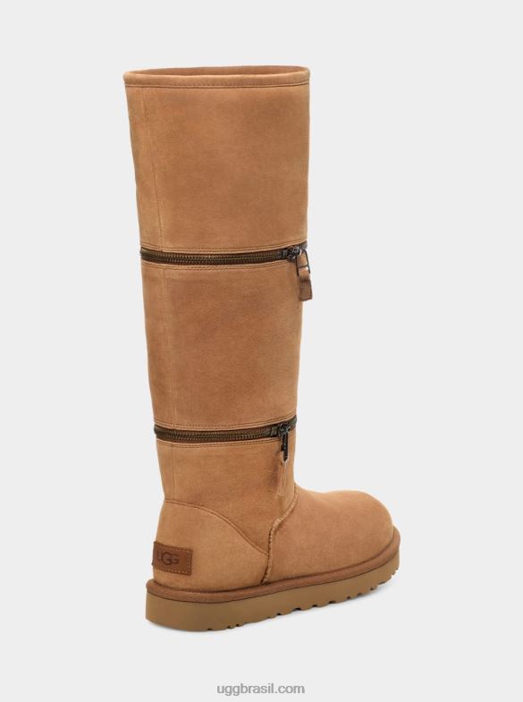 castanha 4VTTD756 UGG mulheres clássico ultra alto