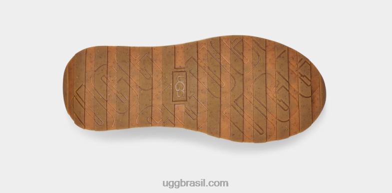 castanha 4VTTD78 UGG mulheres marin bootie estampa de vaca