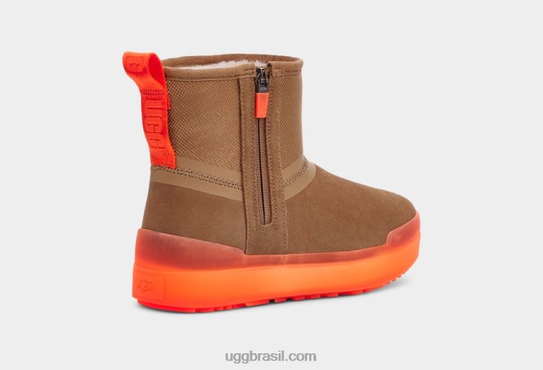 castanha 4VTTD835 UGG mulheres tecnologia clássica mini