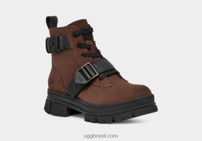 cedro queimado 4VTTD52 UGG mulheres camurça de renda ashton