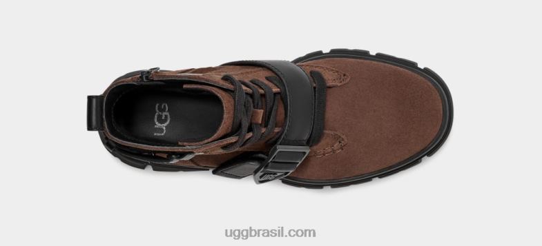 cedro queimado 4VTTD52 UGG mulheres camurça de renda ashton