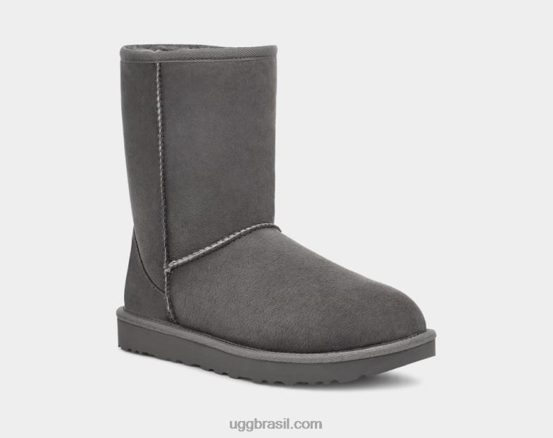 cinza 4VTTD340 UGG mulheres clássico curto ii