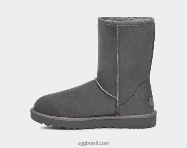 cinza 4VTTD340 UGG mulheres clássico curto ii