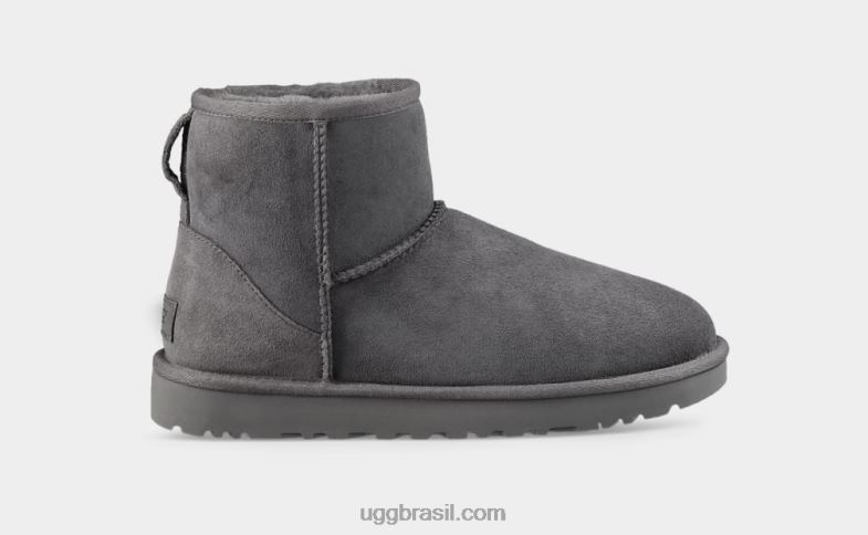 cinza 4VTTD475 UGG mulheres bota clássica mini ii