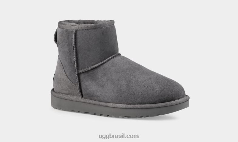 cinza 4VTTD475 UGG mulheres bota clássica mini ii