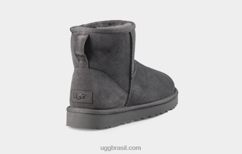 cinza 4VTTD475 UGG mulheres bota clássica mini ii