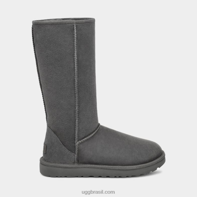 cinza 4VTTD565 UGG mulheres bota clássica ii alta