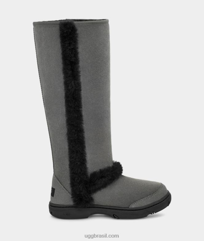 cinza 4VTTD781 UGG mulheres sunburst extra alto